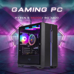 GAMING PC Core i5 E5-2650 CPU withGTX1050 GTX750 pc Gamer With Light Window Desktop Side Dustproof Host  Black Pc Gamer Complete